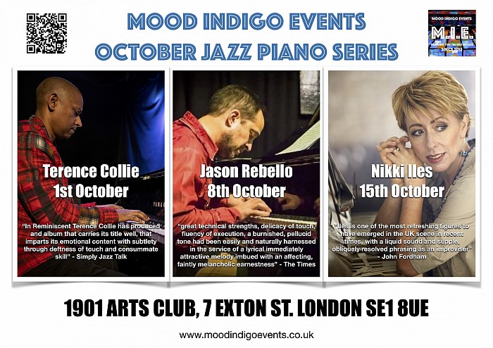 MIE October Jazz Piano Series 1901 Arts Club